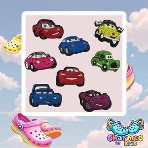 Cars croc charm set Set